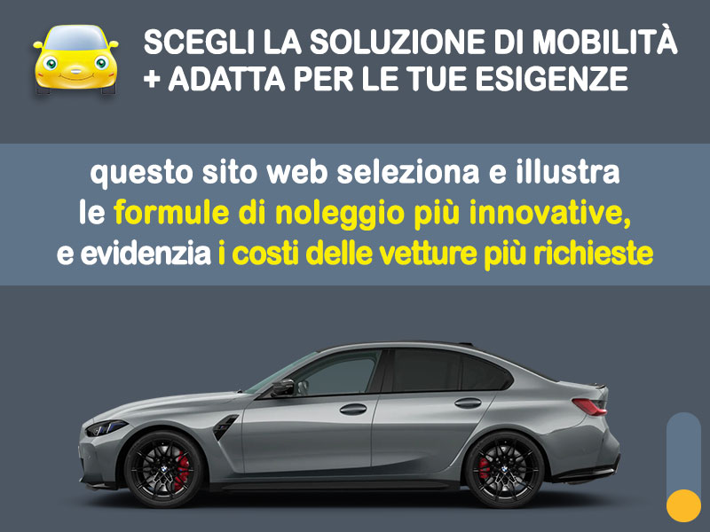 Offerta Berlina Noleggio usato: BMW M3 Competition = l'offerta promozionale del broker Medicredit Rent con canone scontato Benzina  foto 1