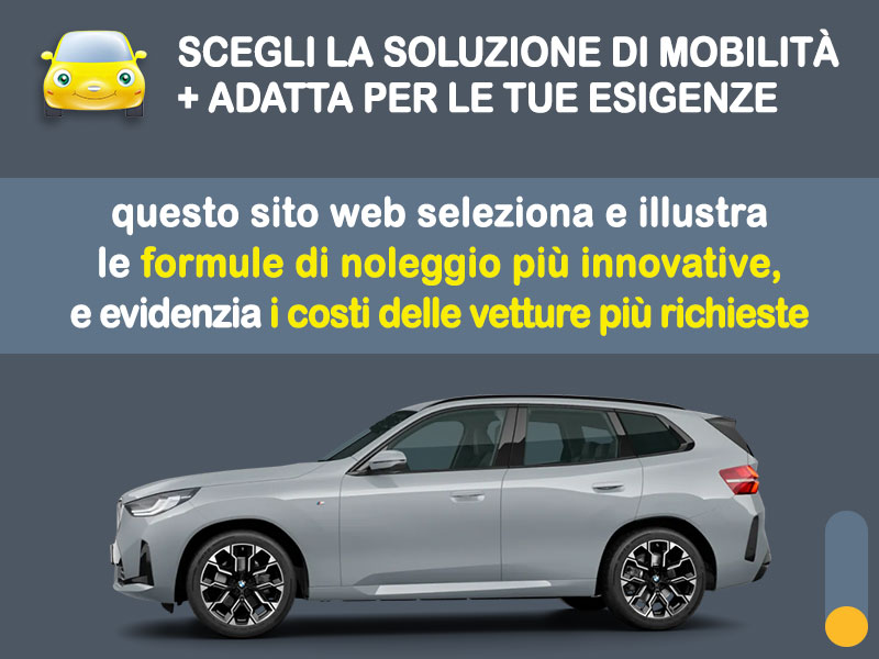 Offerta SUV e CrossOver Noleggio usato: BMW X3 xDrive 20d M Sport = l'offerta promozionale del broker Medicredit Rent con canone scontato Ibrida - diesel (MHEV)  foto 1