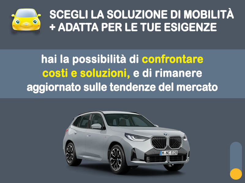 Offerta SUV e CrossOver Noleggio usato: BMW X3 xDrive 20d M Sport = l'offerta promozionale del broker Medicredit Rent con canone scontato Ibrida - diesel (MHEV)  foto 2