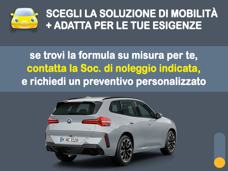 Offerta SUV e CrossOver Noleggio usato: BMW X3 xDrive 20d M Sport = l'offerta promozionale del broker Medicredit Rent con canone scontato Ibrida - diesel (MHEV)  foto 3