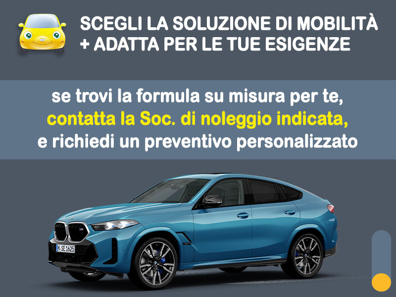Offerta SUV e CrossOver Noleggio usato: BMW X6 xDrive 30d M Sport = l'offerta promozionale del broker Medicredit Rent con canone scontato Ibrida - diesel (MHEV)  foto 3