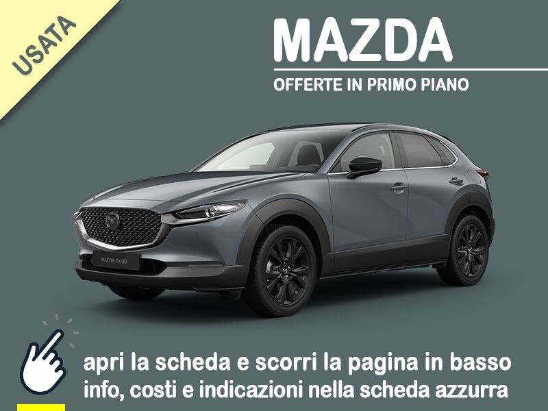 Offerta SUV e CrossOver Noleggio usato: MAZDA CX-30 1.8L Skyactive-D = scopri l’offerta ARVAL Re-Lease Diesel  foto 0