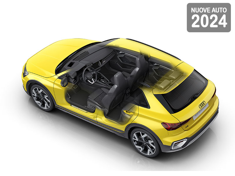 Offerta SUV e CrossOver nuova AUDI A3 Allstreet: come noleggiarla? Le nostre indicazioni per le migliori soluzioni sul mercato, con highlights e photogallery del nuovo modello Benzina  foto 47