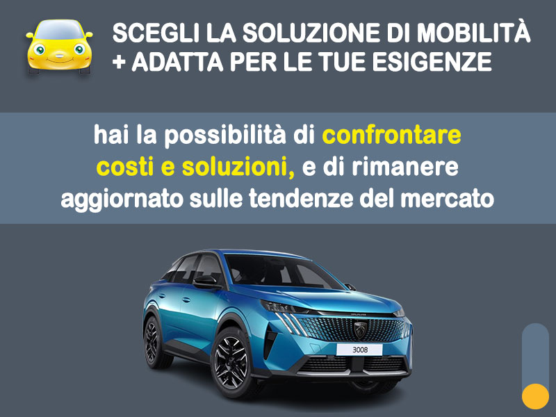 Offerta SUV e CrossOver PEUGEOT 3008 Hybrid 225 GT: noleggio no scoring Premium - l'offerta del broker MT Motors Plug-in Hybrid  foto 2