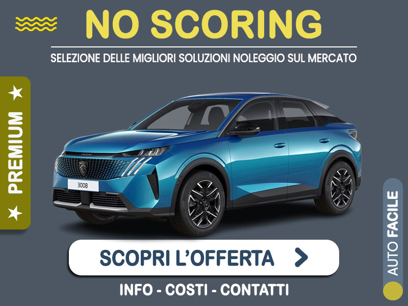 Offerta SUV e CrossOver PEUGEOT 3008 Hybrid 225 GT: noleggio no scoring Premium - l'offerta del broker MT Motors Plug-in Hybrid  foto 0