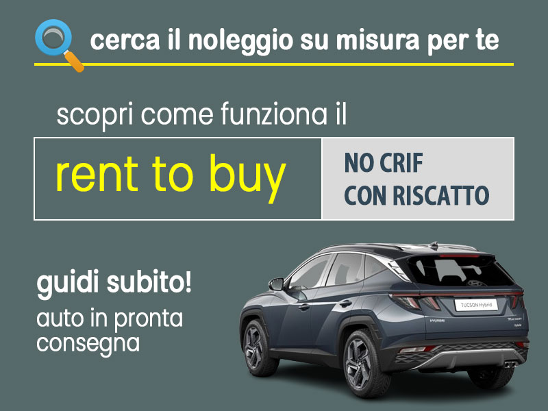 Offerta SUV e CrossOver Rent to buy HYUNDAI TUCSON Hybrid: noleggio auto no scoring con possibilità di riscatto - offerta di MT Motors Full Hybrid  foto 2