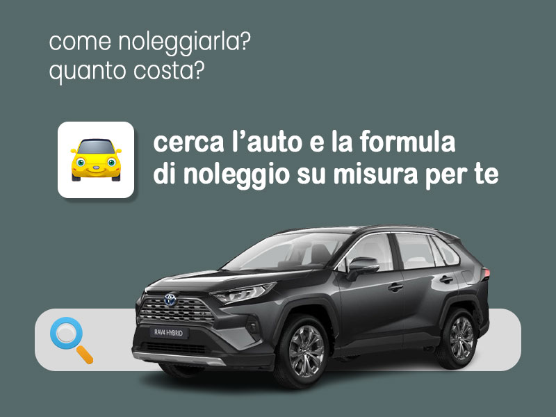 Offerta SUV e CrossOver Rent to buy TOYOTA RAV4 2.5 HV (222CV) E-CVT Active: noleggio auto no scoring con possibilità di riscatto - offerta di MT Motors Full Hybrid  foto 1