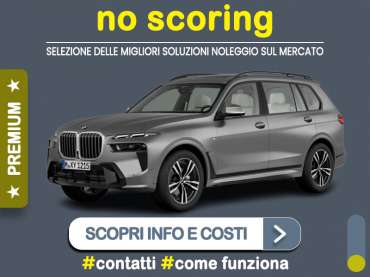Offerta SUV e CrossOver BMW X7 xDrive40d M Sport: noleggio no scoring Premium - l'offerta del broker MT Motors Ibrida - diesel (MHEV)