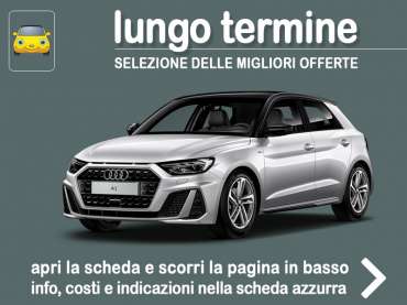 Offerta Berlina Come noleggiare una AUDI A1 Sportback 30 TFSI S tronic Identity Black e quanto costa = scopri come funziona la formula Audi Value Noleggio Benzina