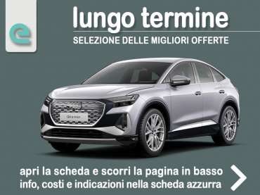 Offerta SUV e CrossOver Come noleggiare una AUDI Q4 sportback 45 e-tron S line edition e quanto costa = scopri come funziona la formula Audi Value Noleggio Elettrica