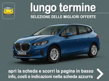 Offerta Monovolume e Multispazio Come noleggiare una BMW Serie 2 Active Tourer Plug-in Hybrid e quanto costa = scopri come funziona la formula di noleggio a lungo termine di Alphabet Plug-in Hybrid