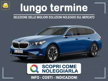 Offerta Station wagon Come noleggiare una nuova BMW Serie 5 Touring e quanto costa? Scopriamo la soluzione di noleggio a lungo termine WHY-BUY EVO, di Alphabet Italia Ibrida - diesel (MHEV) 