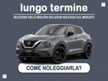 Offerta SUV e CrossOver Come noleggiare una NISSAN JUKE a benzina e quanto costa? Scopriamo la soluzione di Nissan Lease Benzina