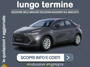 Offerta SUV e CrossOver Come noleggiare una TOYOTA C-HR hybrid e quanto costa? Scopriamo la soluzione di KINTO One Full Hybrid