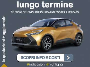 Offerta SUV e CrossOver Come noleggiare un nuovo TOYOTA C-HR plug-in hybrid e quanto costa? Scopriamo la soluzione di KINTO One Plug-in Hybrid