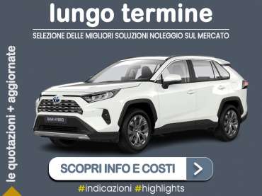Offerta SUV e CrossOver Come noleggiare una TOYOTA RAV4 Hybrid e quanto costa? Scopriamo la soluzione di KINTO One Full Hybrid