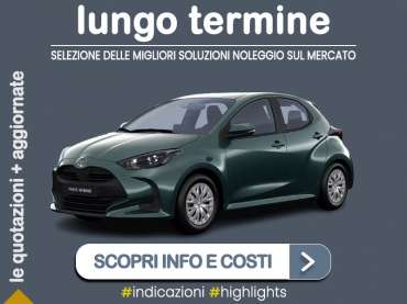 Offerta City car Come noleggiare una TOYOTA YARIS HYBRID ACTIVE e quanto costa? Scopriamo la soluzione di KINTO One Full Hybrid