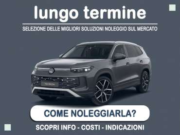 Offerta SUV e CrossOver Come noleggiare una nuova VOLKSWAGEN TAYRON plug-in e quanto costa? Scopriamo la soluzione NOLEGGIO VOLKSWAGEN per Privati e Professionisti Plug-in Hybrid