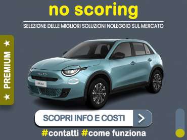Offerta SUV e CrossOver FIAT 600 hybrid: noleggio no scoring Premium - l'offerta del broker MT Motors Ibrida - benzina (MHEV)