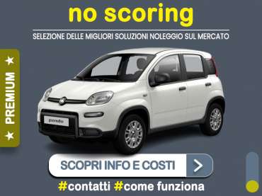 Offerta City car FIAT PANDA 1.0 GSE Hybrid: noleggio no scoring Premium - l'offerta del broker MT Motors Ibrida - benzina (MHEV)