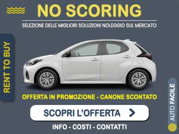Offerta City car MAZDA 2 Hybrid 116CV eCVT Pure: noleggio no scoring - l'offerta RENT TO BUY del broker MT Motors, con possibilità di acquisto a tariffa agevolata Full Hybrid 