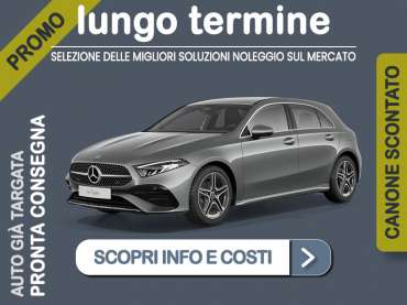 Offerta Berlina Noleggio MERCEDES-BENZ Classe A 180 d = l'offerta promozionale del broker Medicredit Rent con canone ridotto e auto disponibile in tempi brevi | Settembre - ottobre 2025 Diesel