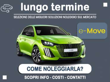 Offerta City car Noleggio auto elettrica: PEUGEOT e-208 = l'offerta del broker Medicredit Rent con la formula speciale e-MOVE di Leasys, per una mobilità elettrica più semplice Elettrica