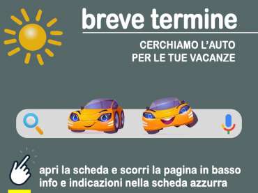 Offerta scegli tu il tipo di vettura Guida al noleggio auto a breve termine: scopriamo come prenotare con AUTO EUROPE = info, indicazioni, link utili secondo disponibilità