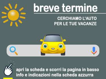 Offerta scegli tu il tipo di vettura Guida al noleggio auto a breve termine: scopriamo Europcar = info, indicazioni, link utili secondo disponibilità