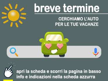 Offerta scegli tu il tipo di vettura Guida al noleggio auto a breve termine: scopriamo Locauto = info, indicazioni, link utili secondo disponibilità