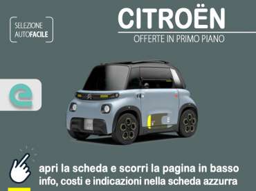 Offerta Minicar Noleggio CITROËN AMI: l’offerta di Medicredit Rent per il noleggio a lungo termine Elettrica