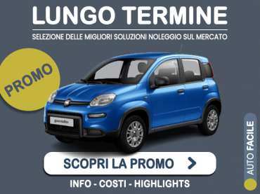 Offerta City car Noleggio FIAT PANDA hybrid = l'offerta promozionale del broker Medicredit Rent con canone scontato | Ottobre - Novembre 2025 Ibrida - benzina (MHEV)