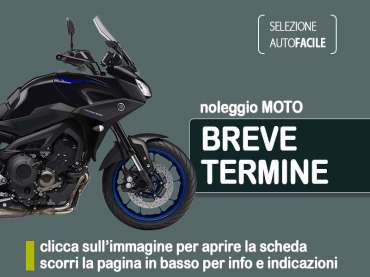 Offerta Moto Noleggio Moto e Scooter a breve termine: le indicazioni per YOU RENT di Yamaha Motor