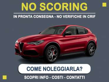 Offerta SUV e CrossOver Noleggio no scoring con auto in pronta consegna: l'offerta del broker MT Motors per il noleggio di una ALFA ROMEO STELVIO, o altra auto di categoria GGAR - Premium Elite secondo disponibilità