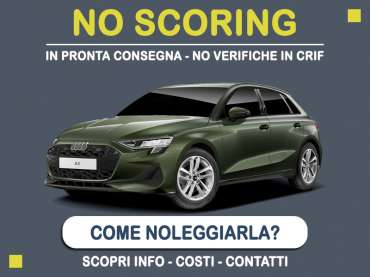 Offerta Berlina Noleggio no scoring con auto in pronta consegna: l'offerta del broker MT Motors per il noleggio di una AUDI A3, o altra auto di categoria DDAX WINTER - Compatta Elite con cambio automatico e con equipaggiamento invernale secondo disponibilità