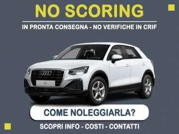 Offerta SUV e CrossOver Noleggio no scoring con auto in pronta consegna: l'offerta del broker MT Motors per il noleggio di una AUDI Q2, o altra auto di categoria JDAR - Compatta di fascia Intermedia Elite con cambio automatico secondo disponibilità