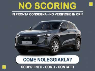 Offerta SUV e CrossOver Noleggio no scoring con auto in pronta consegna: l'offerta del broker MT Motors per il noleggio di una AUDI Q5, o altra auto di categoria UFAH/UGAH - Premium Elite secondo disponibilità