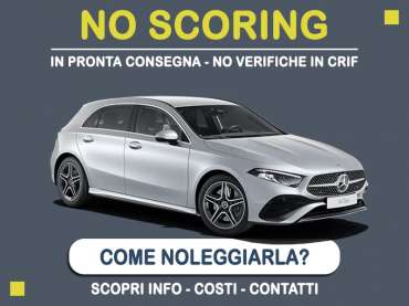 Offerta Berlina Noleggio no scoring con auto in pronta consegna: l'offerta del broker MT Motors per il noleggio di una MERCEDES Classe A, o altra auto di categoria DDAR - Compatta Elite con cambio automatico secondo disponibilità