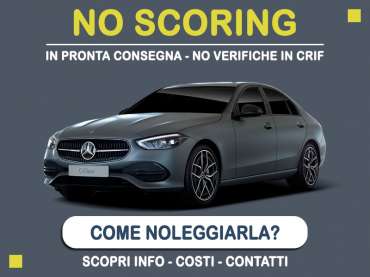 Offerta Berlina Noleggio no scoring con auto in pronta consegna: l'offerta del broker MT Motors per il noleggio di una MERCEDES Classe C 200, o altra auto di categoria UDAH - Premium Elite secondo disponibilità