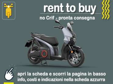 Offerta Scooter Rent to buy SEAT MO’ 125 = noleggio scooter no scoring con possibilità di riscatto - offerta di MT Motors Elettrica