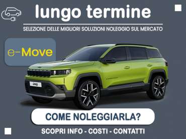 Offerta SUV e CrossOver Noleggio auto elettrica: nuova JEEP COMPASS BEV First Edition = l'offerta del broker Medicredit Rent con la formula speciale e-MOVE di Leasys, per una mobilità elettrica più semplice Elettrica