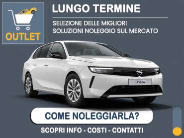 Offerta Station wagon Noleggio OPEL ASTRA SPORTS TOURER 1.5 Diesel EDITION AT8 = la quotazione Outlet del broker Medicredit Rent con canone ridotto e auto in pronta consegna Diesel