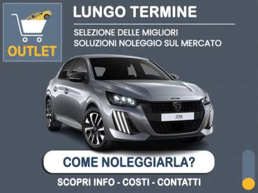 Offerta City car Noleggio PEUGEOT 208 100 BlueHDi Allure Pack = la quotazione Outlet del broker Medicredit Rent con canone ridotto e auto in pronta consegna Diesel