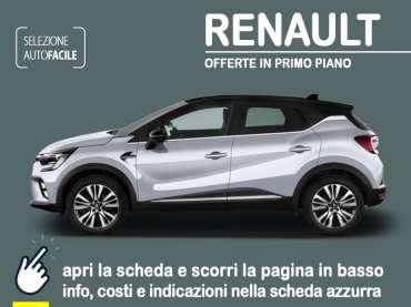 Offerta SUV e CrossOver Noleggio RENAULT CAPTUR 1.0 TCe 74kW GPL Equilibre: scopri l’offerta di Arval GPL