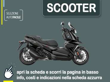 Offerta Scooter Noleggio scooter BMW C 400 X: l’offerta di Medicredit Rent Benzina