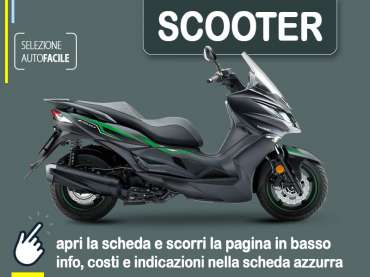 Offerta Scooter Noleggio scooter KAWASAKI J300 a lungo termine: miglior offerta selezionata Benzina