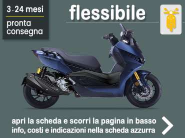 Offerta Scooter Noleggio scooter Wottan Motor Storm-R 300 in pronta consegna: scopri l’offerta flessibile promossa da Medicredit Rent Benzina
