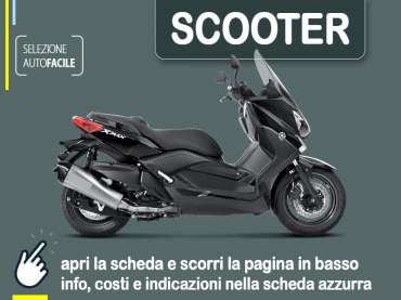 Offerta Scooter Noleggio scooter YAMAHA XMAX 400 a lungo termine: miglior offerta selezionata Benzina