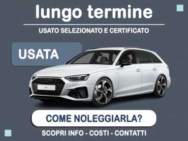 Offerta Station wagon Noleggio usato: AUDI A4 SW 2.0 35 TDI BUSINESS S TRONIC - scopriamo l'offerta Second Life di Medicredit Rent Diesel 