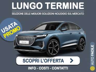 Offerta SUV e CrossOver Noleggio usato: AUDI Q4 Sportback e-tron = l'offerta promozionale del broker Medicredit Rent con canone scontato Elettrica
